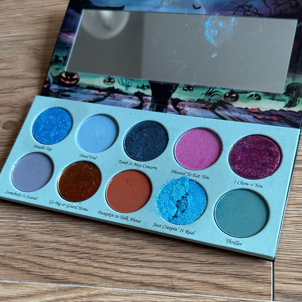 Klarity Kosmetics Apocalypse pigment palette
